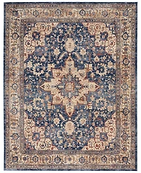 Mink Home Taza Heriz 7' 10" x 9' Area Rug