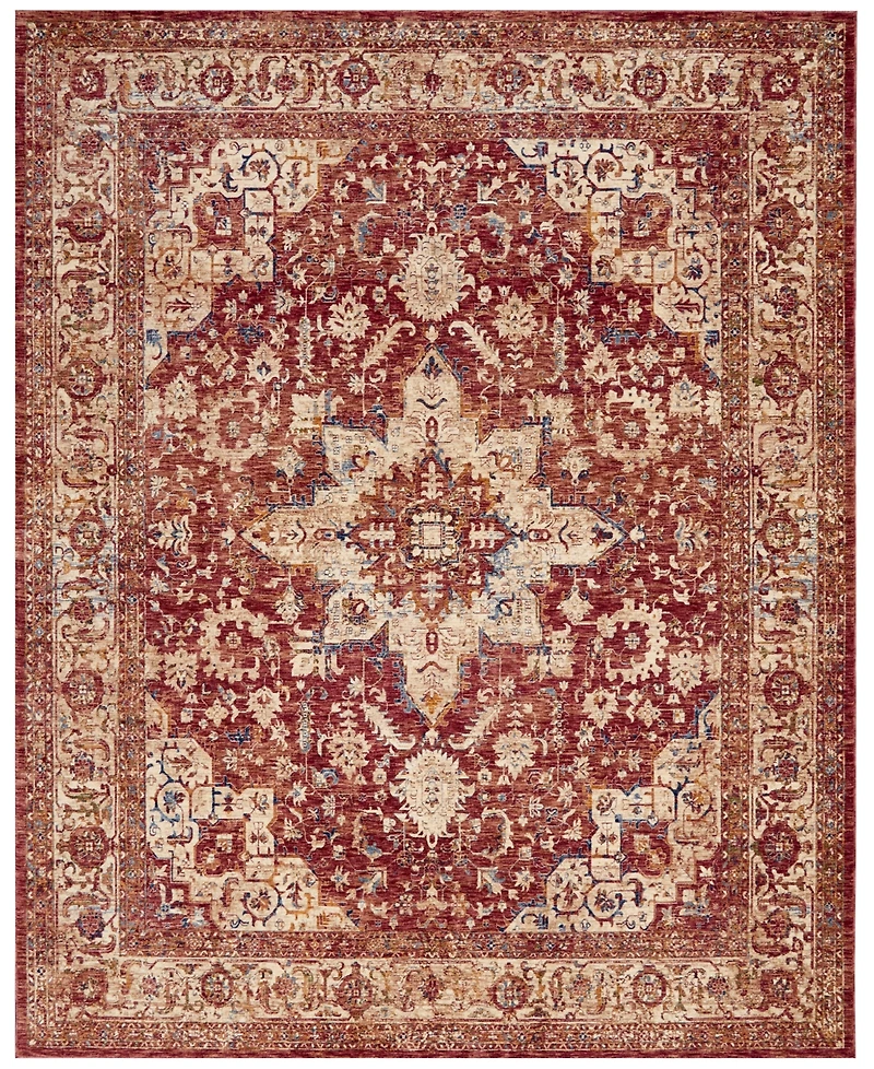 Mink Home Taza Heriz 7' 10" x 9' Area Rug
