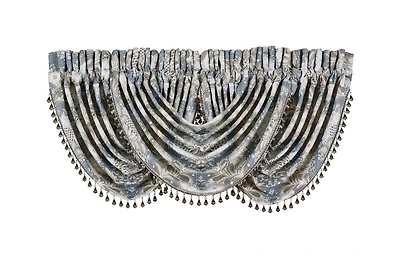 J Queen New York Crystal Palace Waterfall Window Valance