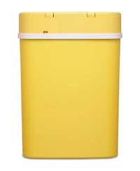 Ninestars Rectangular Motion Sensor Trash Can 3.2 Gallon Abs