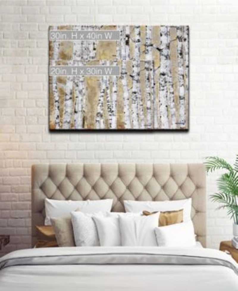 Ready2hangart Collection Birch Woods Canvas Wall Art Collection