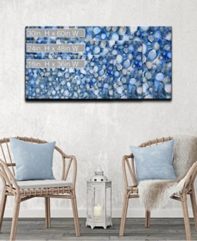 Ready2hangart Winter Creek Stones Canvas Wall Art Collection