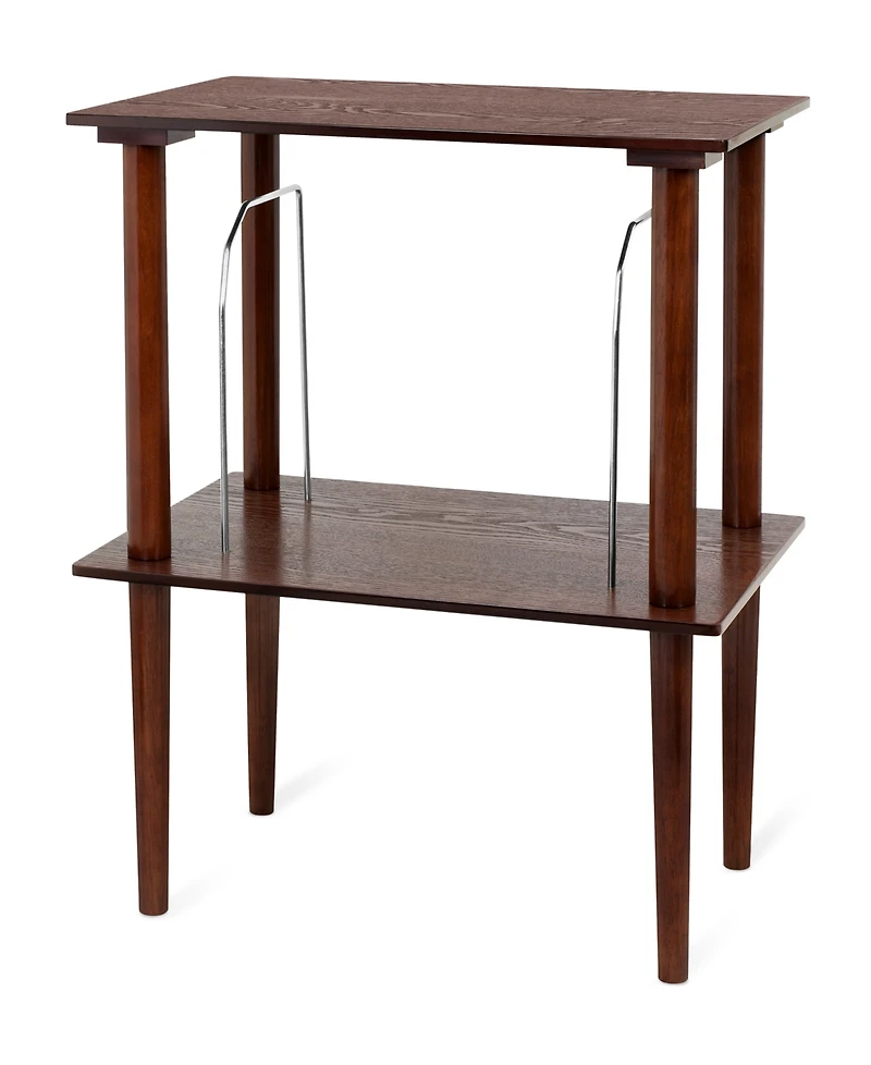 Victrola Wooden Stand with Record Holder