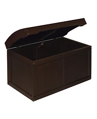 Badger Basket Hardwood Barrel Top Toy Chest
