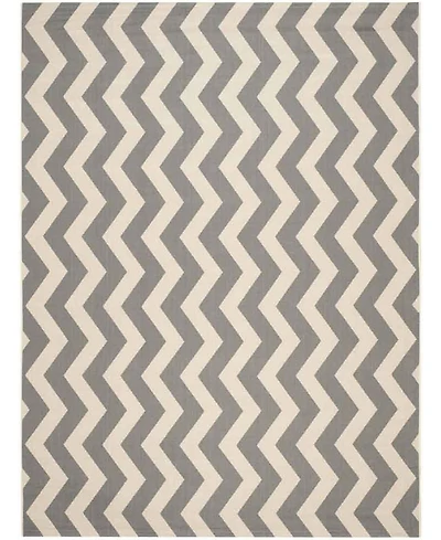 Safavieh Courtyard CY6245 Gray and Beige 8' x 11' Sisal Weave Outdoor Area Rug
