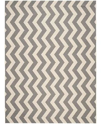 Safavieh Courtyard CY6245 Gray and Beige 8' x 11' Sisal Weave Outdoor Area Rug