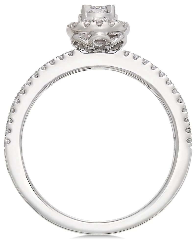 Macy's Diamond Ring (1/2 ct. t.w.) in 14k White Gold