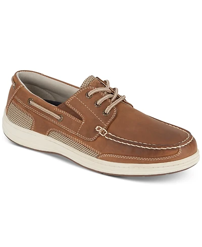Dockers Men's Beacon Leather Casual Boat Shoe with NeverWet