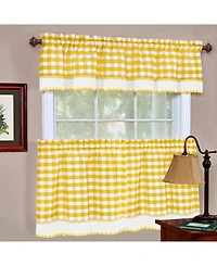 Achim Buffalo Check Window Valance, 58" x 14"