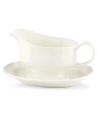 Mikasa Dinnerware, French Countryside Gravy Boat and Tray