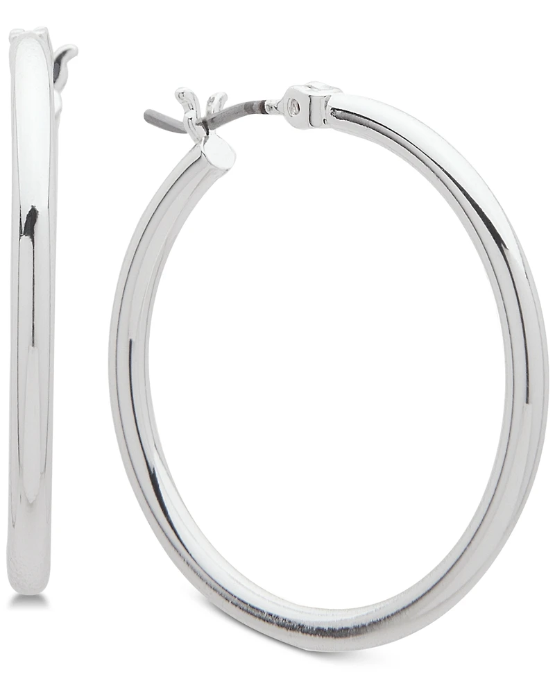 Lauren Ralph Medium Hoop Earrings 1.2"