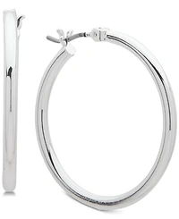 Lauren Ralph Medium Hoop Earrings 1.2"
