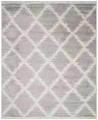 Safavieh Adirondack 120 Silver and Ivory 9' x 12' Area Rug