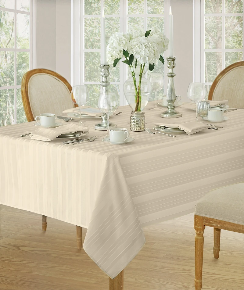 Elrene Denley Stripe Tablecloth