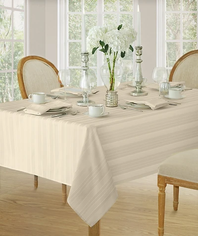 Elrene Denley Stripe Tablecloth