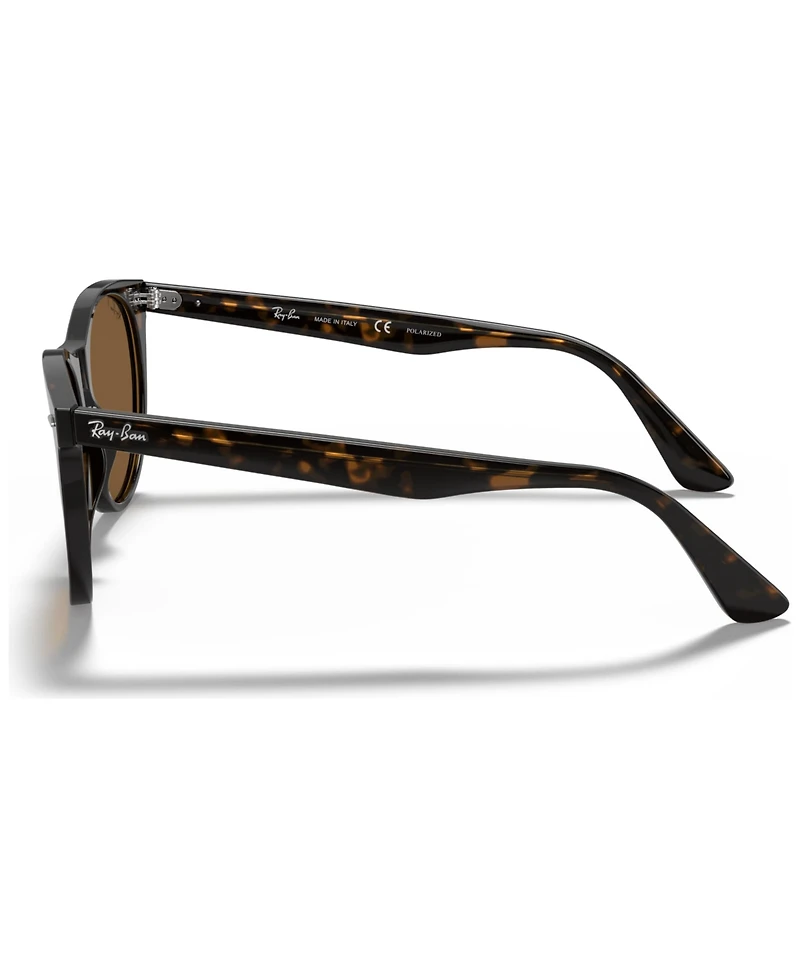 Ray-Ban Unisex Polarized Sunglasses, RB2185 Wayfarer Ii Classic