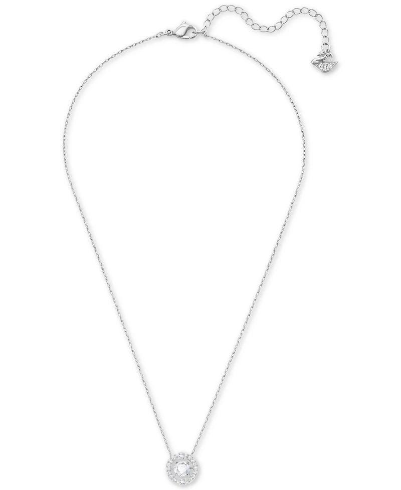 Swarovski Floating Crystal Pendant Necklace