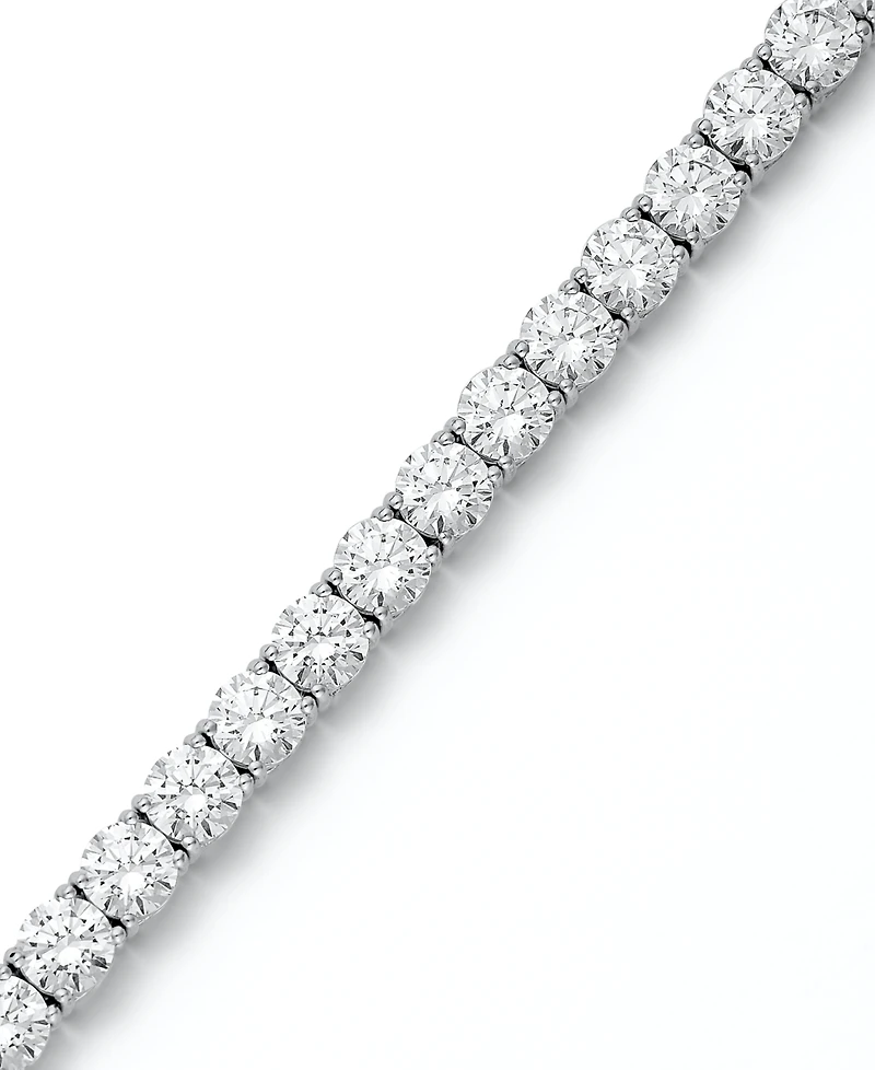 Arabella Sterling Silver Bracelet, Cubic Zirconia Tennis Bracelet (31 ct. t.w.)