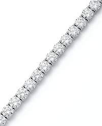 Arabella Sterling Silver Bracelet, Cubic Zirconia Tennis Bracelet (31 ct. t.w.)