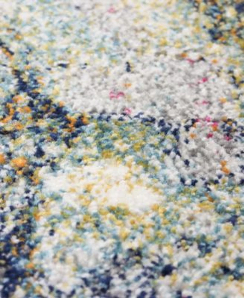 Bashian Medley 5341a Ivory Blue Area Rug