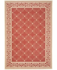 Safavieh Courtyard Red Natural Area Rug Collection