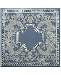 Safavieh Courtyard CY3305 and Natural 5'3" x 7'7" Sisal Weave Outdoor Area Rug