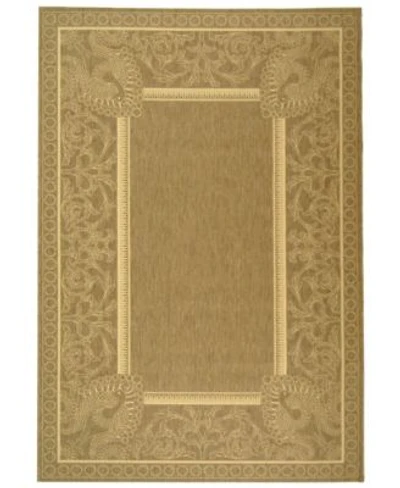 Safavieh Courtyard Cy2965 Brown Natural Outdoor Area Rug Collection