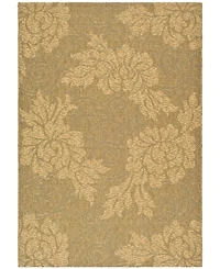 Safavieh Courtyard CY6957 Gold and Natural 8' x 11' Outdoor Area Rug