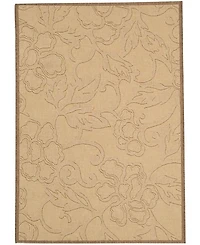 Safavieh Courtyard CY2726 Natural and Brown 8' x 11' Outdoor Area Rug