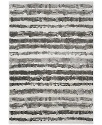 Safavieh Adirondack 126 Ivory and Charcoal 5'1" x 7'6" Area Rug