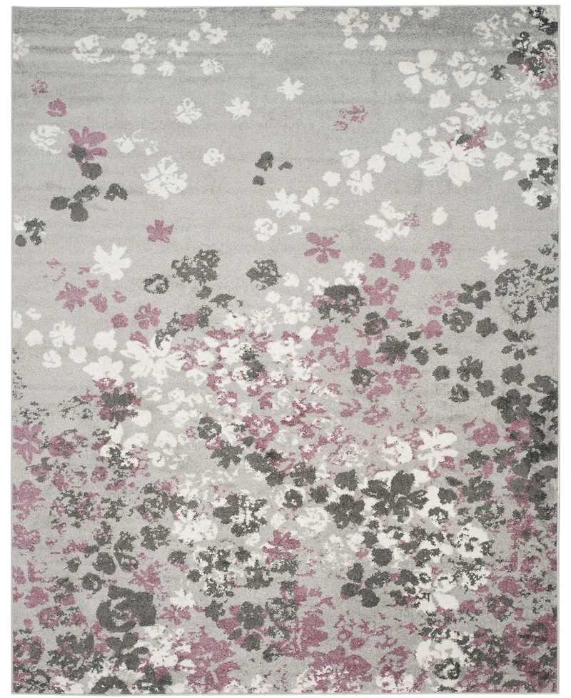 Safavieh Adirondack Light Gray and Purple 9' x 12' Area Rug