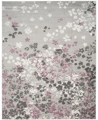 Safavieh Adirondack Light Gray and Purple 9' x 12' Area Rug