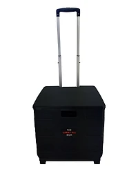 Elama Home Heavy Duty Carry All Easy Folding Cart with Lid
