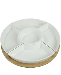 Elama Signature Large 6-Piece Lazy Susan