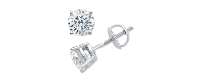 Diamond Stud Earrings (1/6 ct. t.w.) 10k Gold, White Gold or Rose