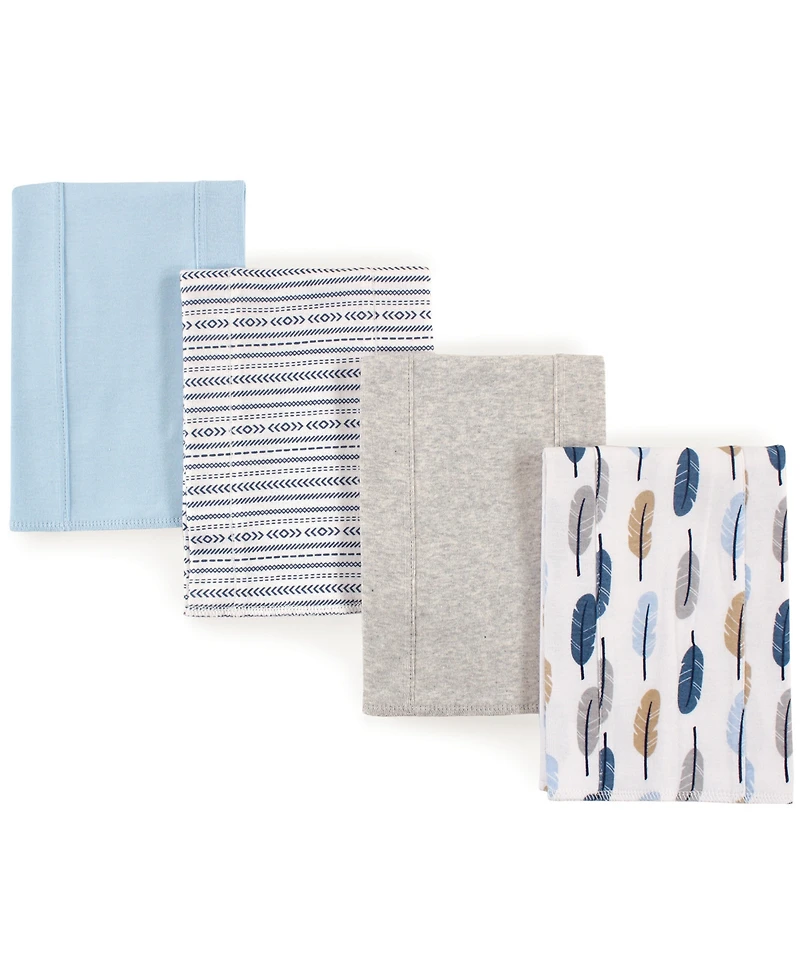 Touched by Nature Boys Gentle Natural Cotton Feeding & Dribble Towels