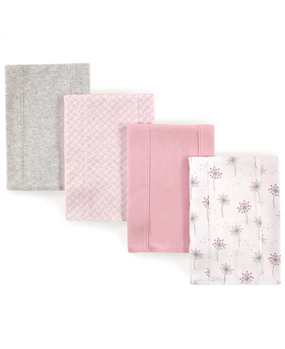 Touched by Nature Girls Soft Natural Cotton Burp Cloths
