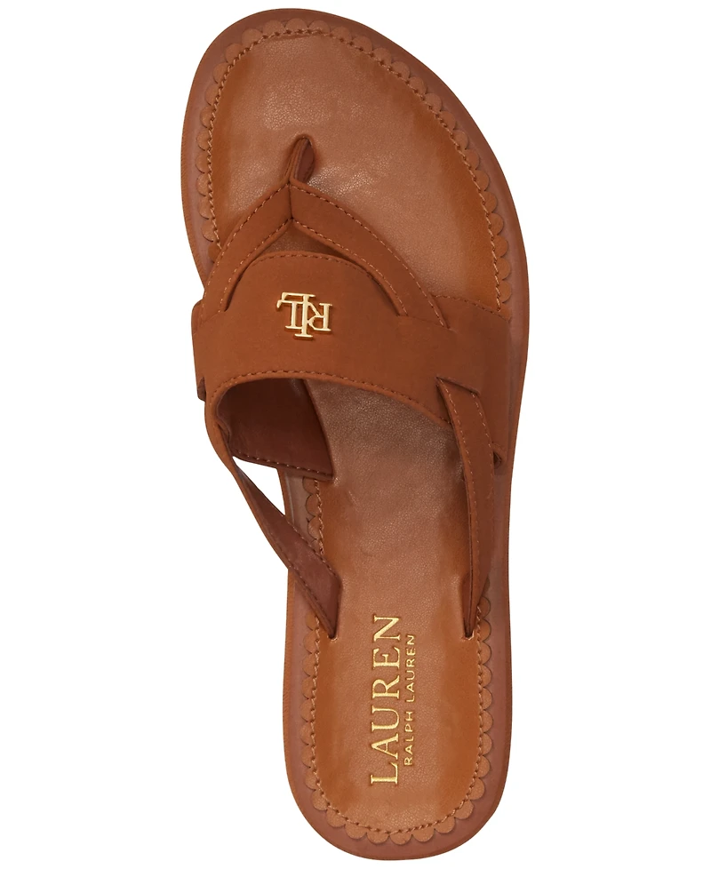 Lauren Ralph Women's Rosalind Thong Sandals
