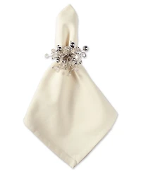 Multi Bead Napkin Ring, Set of 6