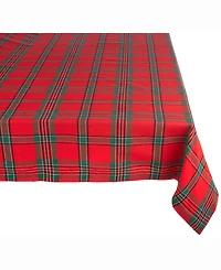 Holiday Plaid Tablecloth 60" x 120"