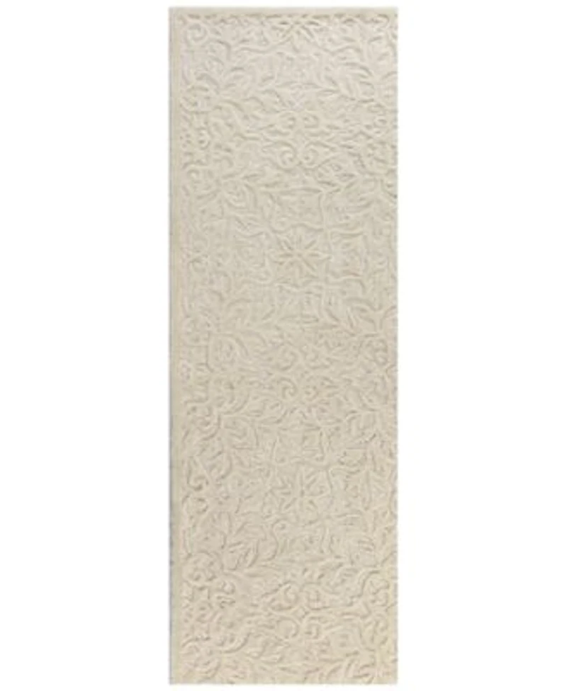 Bashian Loop Lop 140 Ivory Area Rug