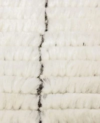 Bashian Natural Wool Nat 20 Ivory Gray Area Rug