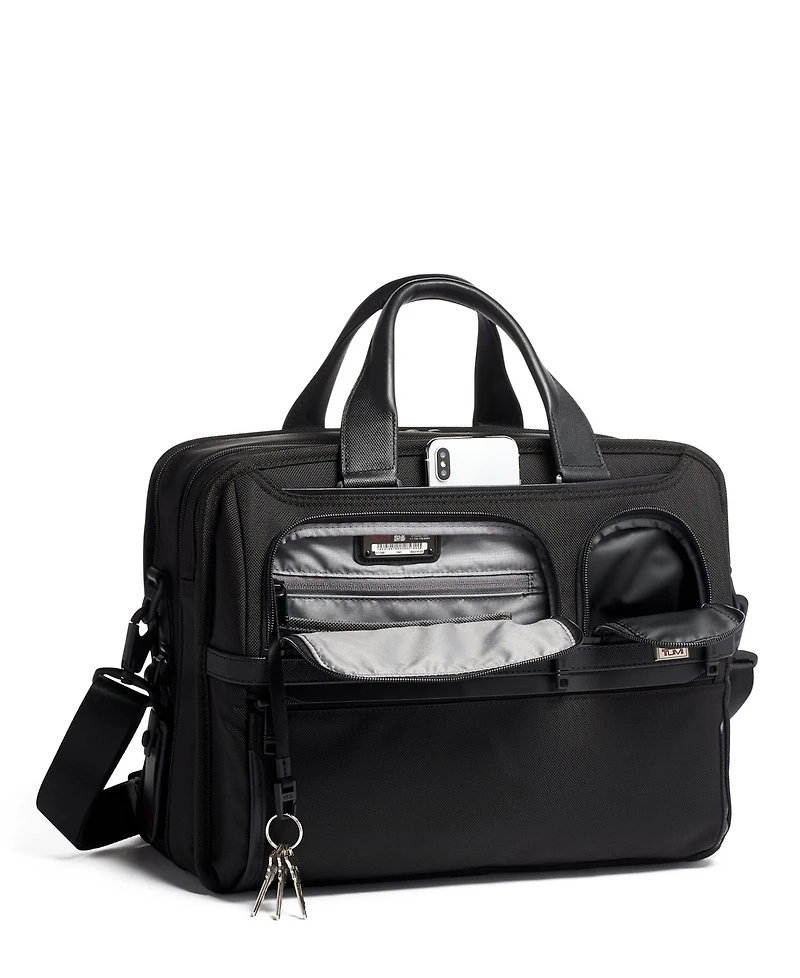 Tumi Alpha 3 Expandable Organizer Laptop Brief