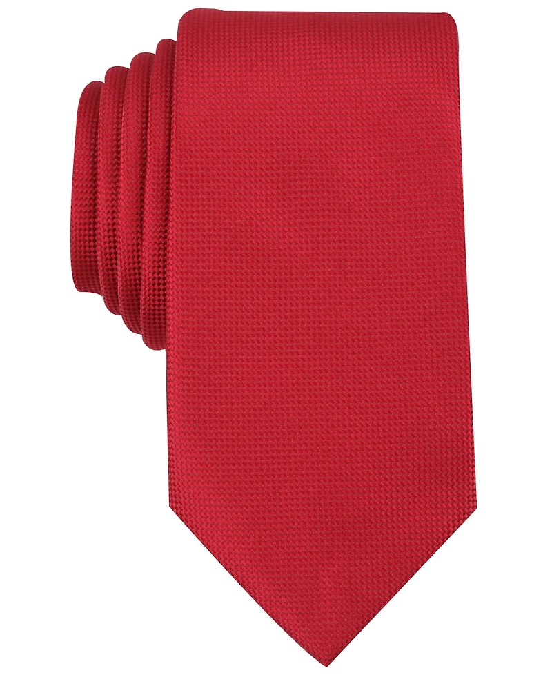 Perry Ellis Men's Oxford Solid Tie