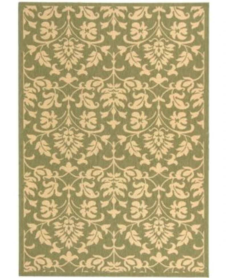 Safavieh Courtyard Olive Natural Sisal Weave Area Rug Collection