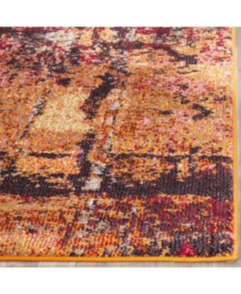 Safavieh Monaco Mnc221 Brown Area Rug