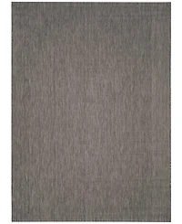 Safavieh Courtyard CY8022 Black and Beige 8' x 11' Outdoor Area Rug