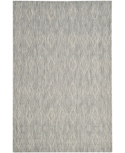 Safavieh Courtyard CY8522 Gray 5'3" x 7'7" Sisal Weave Outdoor Area Rug