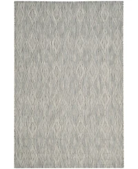Safavieh Courtyard CY8522 Gray 5'3" x 7'7" Sisal Weave Outdoor Area Rug