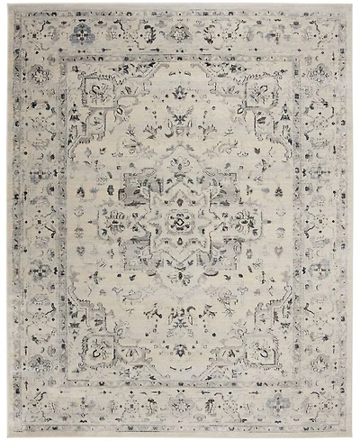 Safavieh Charleston CHL411 Ivory and Light Blue 8' x 10' Area Rug